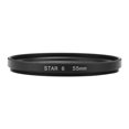 thumbnail image 2 of Junestar Filtre d'Objectif Étoile 55mm pour Objectif Canon/Nikon/Sony/Pentax/Olympus/Fujifilm, 2 of 11