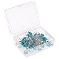 thumbnail image 1 of figatia 100 Pcs Têtes Perlées Multicolores pour Bijoux DIY Composants Azur, 1 of 9