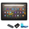 thumbnail image 1 of Fire HD 10 Inch Tablet Full HD, 32GB Black (2021) with 64GB Micro SD Card, 1 of 6