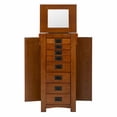 thumbnail image 4 of Drea Jewelry Armoire, Oak, 4 of 9