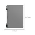 thumbnail image 3 of Vaidha Coil Notebook, 2 Pcs A5 Thick Plastic Hardcover Ruled 5 Color 60 Sheets -120 Pages Journals For Study And Notes, Memo Notepads For Office School Travel., 3 of 7