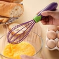 thumbnail image 4 of Plastic Handle Whisk Handle Manual Whisk Cream Whisk Dough, 4 of 6