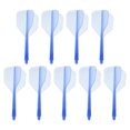 thumbnail image 1 of Unique Bargains Integrated Dart Shaft Flights, 9 Pack Durable Dart Flight Set, Blue, 1 of 5