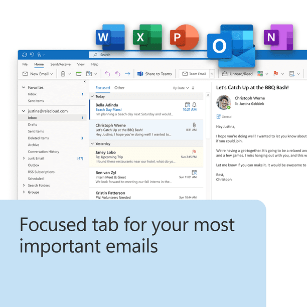 Microsoft Office Home & Business 2024 - 1 User Subscription