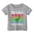 thumbnail image 1 of Haut Arc-en-Ciel Filles Simplement Tre Vêtements Garçon et Fille Mode Décontractée Imprimé Col Rond T-Shirt Manches Courtes Ample, 1 of 4