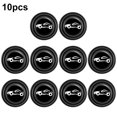 thumbnail image 1 of 10-Pack Universal Silicone Car Door Edge Guards with 3-Layer Shock Absorption - Anti-Scratch, Waterproof Bumper Protector Pads for SUVs, Trucks, RVs - Black with Label 9210B, Self-Adhesive Vehicle, 1 of 6