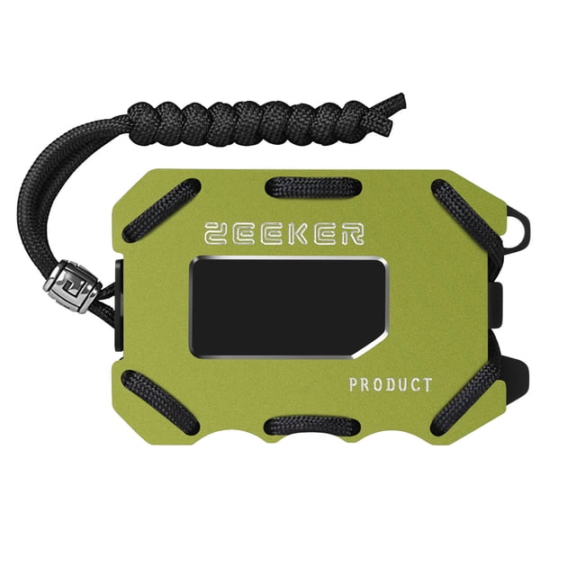 EGNMCR RFID Multifunctional Wallet Metal Wallet Large Capacity Stainless Steel Card drawstring wallet