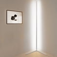 thumbnail image 4 of Modern LED Corner Floor Lamp Atmosphere Lamps Standing Lights (Black White), 4 of 9