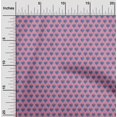 thumbnail image 1 of oneOone Silk Tabby Fabric Floral & Flying Swan Block Print Sewing Fabric BTY 42 Inch Wide, 1 of 4