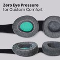 thumbnail image 2 of Manta Sleep Mask - Sun Blocking Mask - Zero IOP - Adjustable Eye Mask, 2 of 5