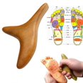 thumbnail image 2 of Wood Trigger Point Massage Gua Sha Lymphatic Drainage Tools Therapy MassageHOT M8Q4, 2 of 8