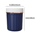 thumbnail image 3 of Birdeem Office Hotel Garbage Bin Household Living Room Kitchen Bathroom Uncovered Open Garbage Bin, 3 of 12