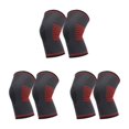 thumbnail image 1 of relayinert Support Léger pour Genouillère 2x pour une Protection contre la Course à Pied et un Genouillère Respirant Durable Confortable Rouge XL 3Set, 1 of 1