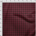 thumbnail image 3 of oneOone Cotton Silk Red Fabric Gingham Check Sewing Craft Projects Fabric Prints By Yard 42 Inch Wide, 3 of 4