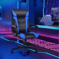 thumbnail image 4 of Patiojoy Office Chair Ergonomic Desks Chair Swivel Computer Chair w/Armrests Blue, 4 of 10