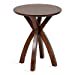 thumbnail image 3 of Kate and Laurel Soleyn Round Wood Side Table, 20x20x25, Walnut Brown, 3 of 10