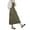 Green, variant on HXWCHs Women's Solid Color Casual Dress Casual Long Apron Smock Dress Boho Tunic Cover Up for Gardening Tea Daily Wear Comfortable Loose Fit One Size Pink