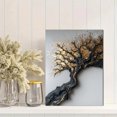 thumbnail image 2 of Black Gold Tree Textured Canvas Art, for Living Room, Office, Hotel, Entryway Decor, 2 of 8