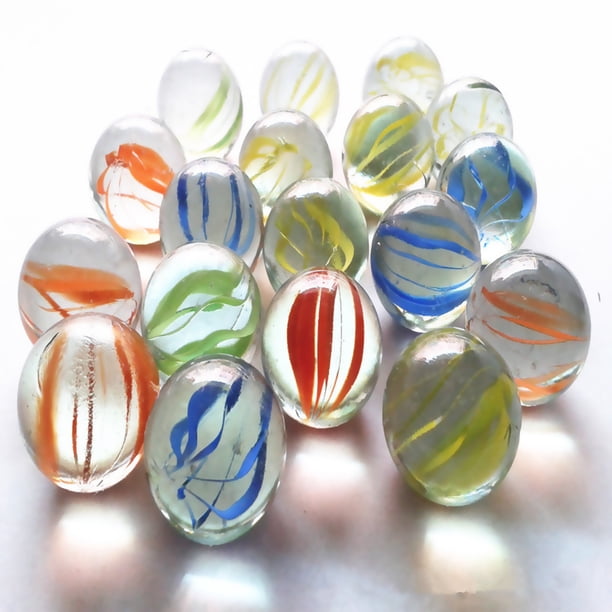 Lot De 200 Billes En Verre 10 Mm Colorées - Jeux Et Décoration Pour Enfants