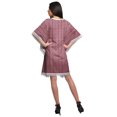 thumbnail image 4 of Moomaya Robe Courte de Caftan de Plage, Robe de Couverture Imprimée, Kaftan pour Femmes, Tenue de Plage, Couverture, 4 of 4