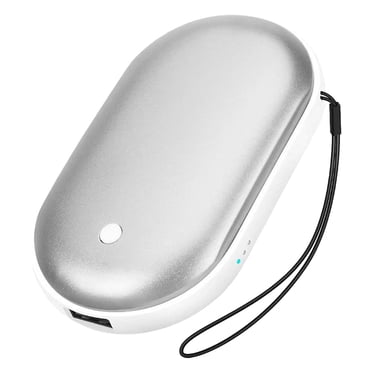 Birdeem Chauffe-Mains Rechargeables - Chauffe-Mains Électrique 2400Mah Chauffe-Mains Réutilisables - Chauffe-Mains Portable Usb Chauffe-Batterie Chauffe-Poche - Meilleurs Cadeaux pour Hommes et Femmes