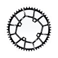thumbnail image 1 of Plateau de Vélo 104BCD Roue à Chaîne Vélo Rond Rond Plateau de Vélo Simple Bague de Chaîne Roue de Guidage Pièces de Vélo Rondes Noir 52T, 1 of 8