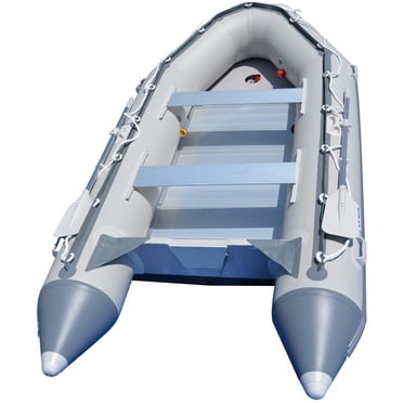 BRIS Bateau Gonflable de 12,5 Pi Chasseur de Poissons Gonflable et Radeau Gonflable pour Personne