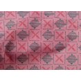thumbnail image 4 of oneOone Cotton Poplin Fabric Leaves & Geometric Block Print Fabric By Yard 42 Inch Wide, 4 of 4