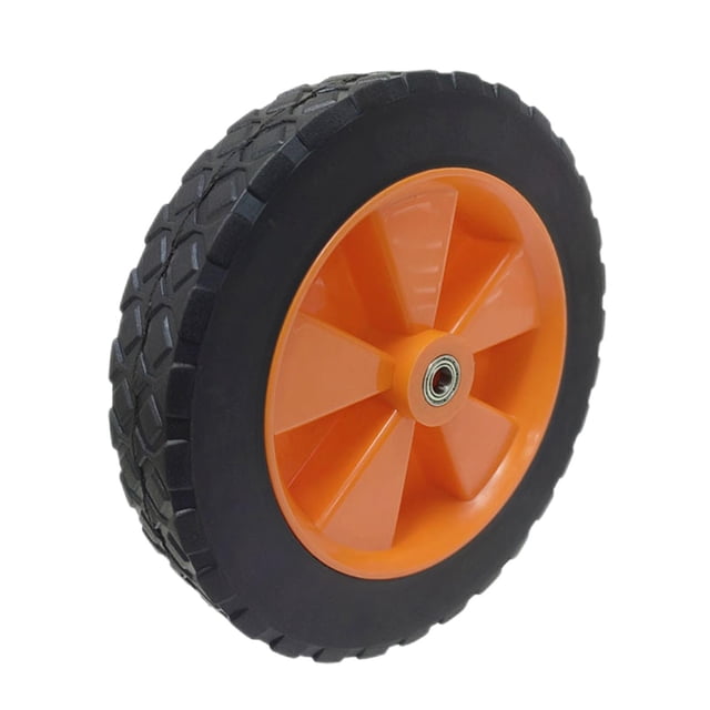 Folding 7" Collapsible Wagon Replacement Wheel Tire for Beach Garden Cart