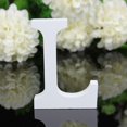 thumbnail image 3 of Agiferg Wood Wooden Letters White Alphabet Wedding Birthday Party Home Decorations L, 3 of 3