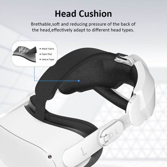 Sangle de Tête, Serre-Tête Tête Casque Tête 2 Réalité Virtuelle Tête