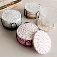 thumbnail image 3 of 8pcs With Storage Rack 7.95 Inch Trivets For Hot Dishes Hot Pads For Kitchen Trivets For Hot Pots And Pans Heat Large For Kitchen Pot Holders Kitchen Decor For Table, 3 of 8