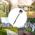 thumbnail image 3 of jesticaly 2Pcs Stainless Solar LED Lawn Lamp IP44 Outdoor Garden Pathway Landscape Lamp Blue 1Set, 3 of 6