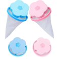 thumbnail image 1 of Kovo Filtre à Peluches pour Machine à Laver en Forme de Fleur Réutilisable Piège à Peluches Portable Attrape-Cheveux pour Machine à Laver, 1 of 5