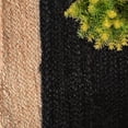 thumbnail image 3 of Indian Handmade Braided Inner Black Natural Jute Area Rug, Home Décor Rug, Jute Rug for Bedroom, Dining Room, living room, Doormat Rug Size - 7' x 9' (210 cm x 270 cm), 3 of 4