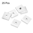 thumbnail image 2 of Unique Bargains Écrous Carrés, Kit d'Assortiment de Filetage Métrique Plaqué Zinc M6x20mmx5mm, 25 Pcs, 2 of 5