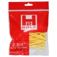 thumbnail image 3 of T-shirts de Golf en Plastique Recyclé H2 2 3/4 Pouces (30 Pcs), Jaune, 3 of 3