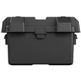 thumbnail image 2 of Noco HM318BK Battery Box Snap-Top Fits Group 24 To 31 Batteries; Includes Battery Box Strap; Battery Divider; Black; Injection Molded Polypropylene Plastic; Vent Caps; With Locking Tabs, 2 of 8