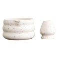 thumbnail image 2 of Birdeem Japanese Tea Set, Matcha Tea Set, Ceramic Sand Dots Glaze Matcha Bowl with Spout Matcha Tea Set Tea Xianli Set, Ceramic Tea Set, Japanese Tea Set Traditional, Matcha Bowl with Spout, 2 of 2