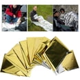 thumbnail image 3 of Couverture de Secours Extérieure d'Urgence pour Animaux, Placage en Aluminium, 5 Pcs, Imperméable, Réserve de Chaleur de Survie, Réfléchissante, Camping, Randonnée, Séisme, Fournitures de Premiers Soins, 3 of 8
