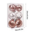 thumbnail image 3 of 6CM6PC Christmas Decorations Tree Ball Bauble Hanging Home Party Ornament Decor, 3 of 3
