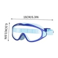 thumbnail image 3 of D-98 A Boy Girl Kids Swimming Goggles Waterproof Large Frame Diving Set With Swim Cap High Definition For Pool Fun #AOKKe, 3 of 5