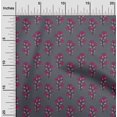 thumbnail image 1 of oneOone Cotton Poplin Fabric Leaves & Floral Block Decor Fabric Printed BTY 42 Inch Wide, 1 of 4