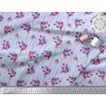 thumbnail image 2 of Soimoi Polyester Crepe Fabric Flower Artistic Decor Fabric Printed Yard 52 Inch Wide, 2 of 3