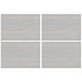 thumbnail image 1 of Placemats,Blending Color Durable Linen Placemat Washable Heat-Resistant Anti-Skid Kitchen Dining Table Mats for Kitchen Party Wedding Restaurant (Set of 4, Blue with White), 1 of 7