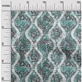 thumbnail image 1 of oneOone Cotton Poplin Turquoise Blue Fabric Block Fabric For Sewing Printed Craft Fabric By The Yard 56 Inch Wide, 1 of 5