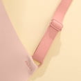 thumbnail image 3 of LOVZFMLL Bras for Women Women's Solid Color Seamless Underwear Without Steel Rims Detachable Chest Sagging Wave Pattern Bra Pink M, 3 of 3