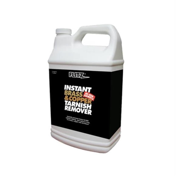 BC 01810 Flitz Instant Brass & Copper Tarnish Remover - 1 Gallon
