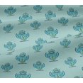 thumbnail image 5 of oneOone Viscose Jersey Fabric Floral Block Decor Fabric Printed BTY 60 Inch Wide, 5 of 5