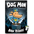 thumbnail image 1 of Dog Man - Book Cover (2016) Wall Poster, 22.375" x 34", 1 of 4